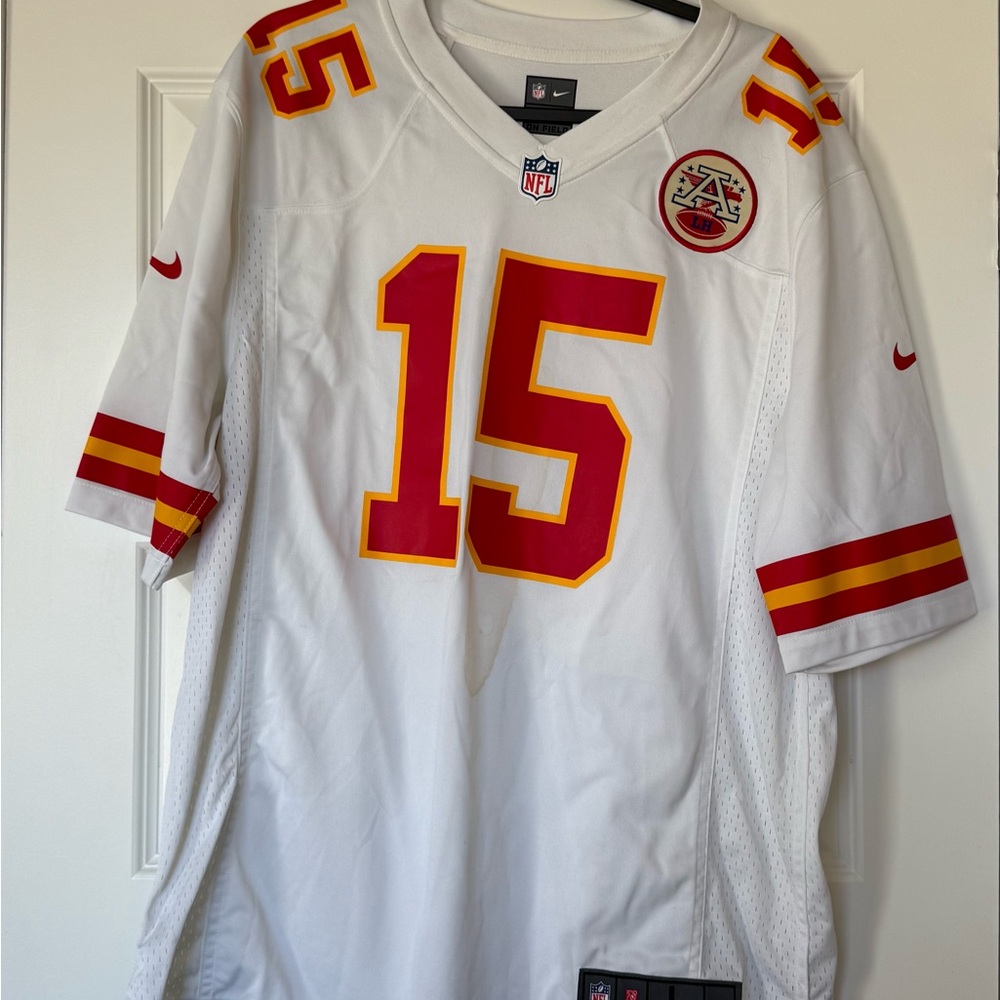 Chiefs Patrick Mahomes White Jersey